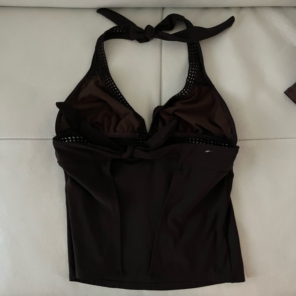 Brown Halter Top